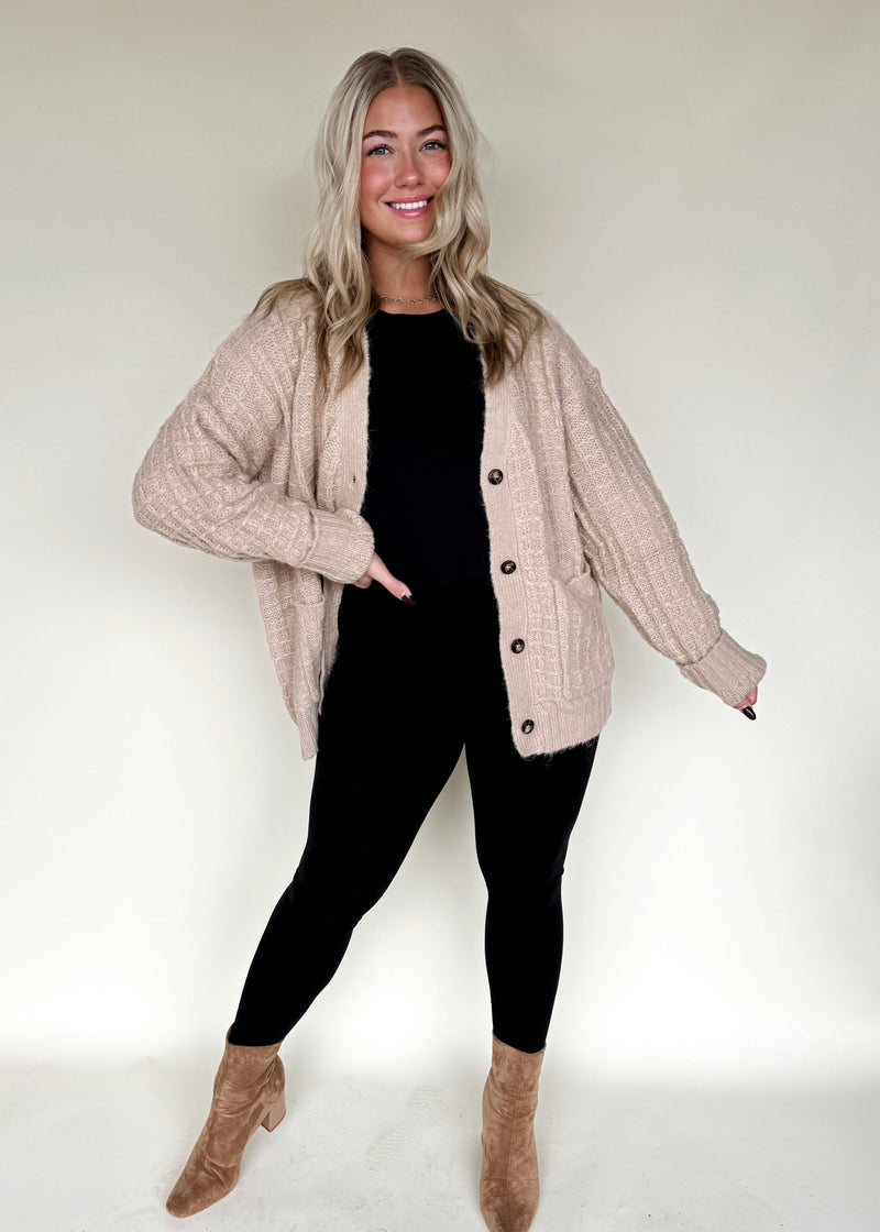 London Button Cardi