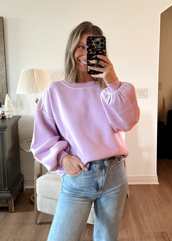 Lumi Lilac Sweater