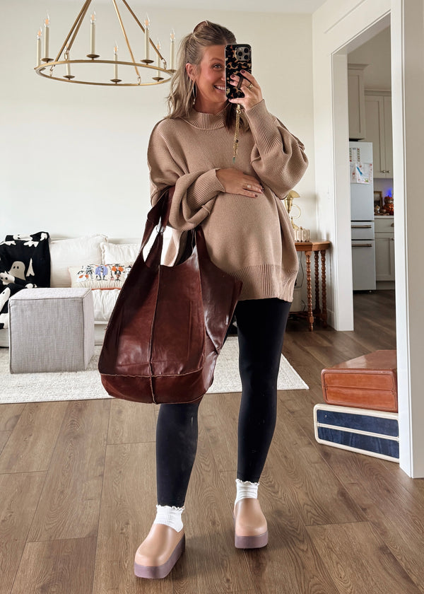 Livvy Sweater-Tan