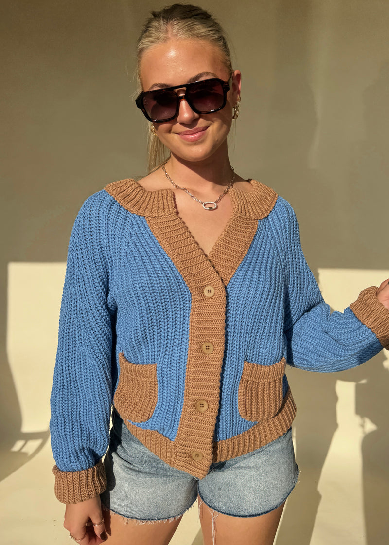 Blue Skies and Crisp Air Sweater