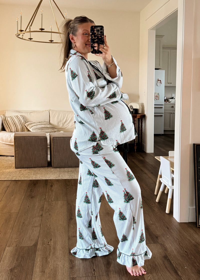 Pinstripe & Pines Jammies