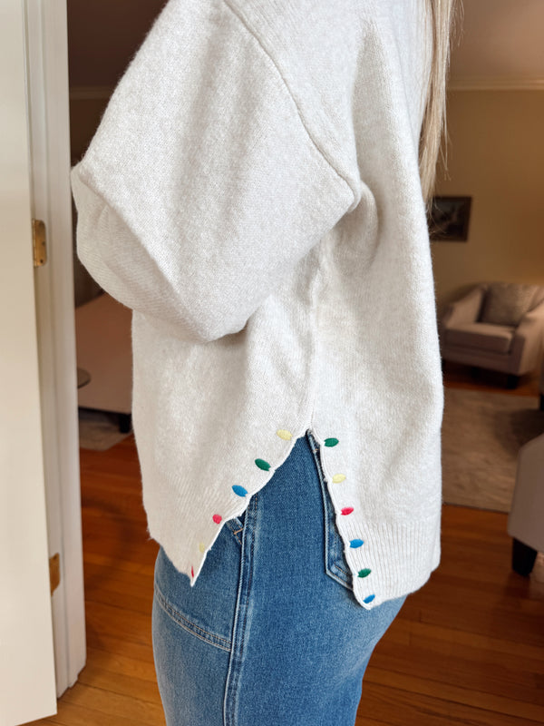 Light Up With Peace & Joy Sweater