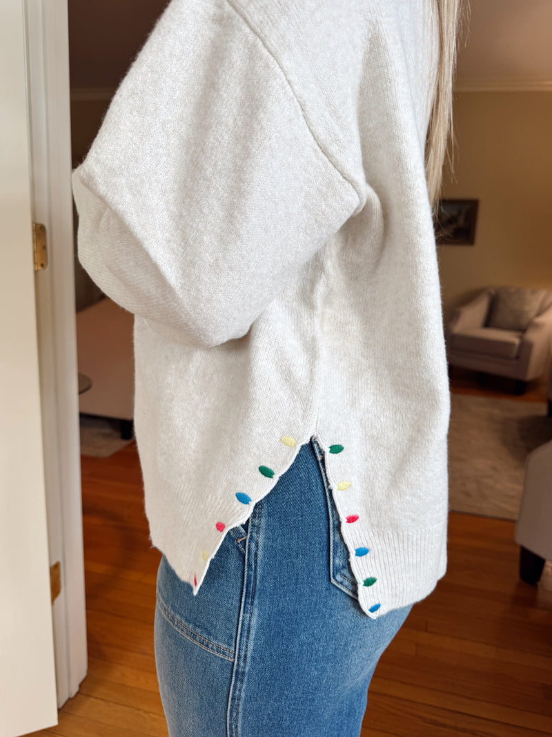 Light Up With Peace & Joy Sweater