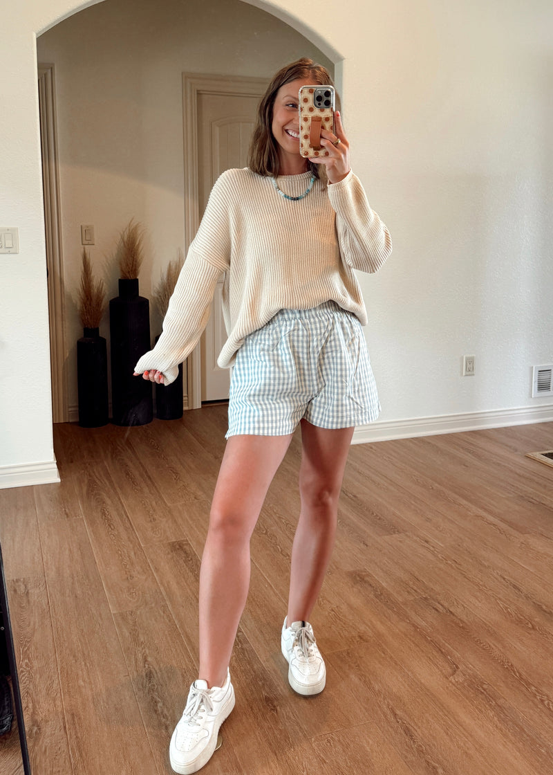 Gloria Gingham Shorts