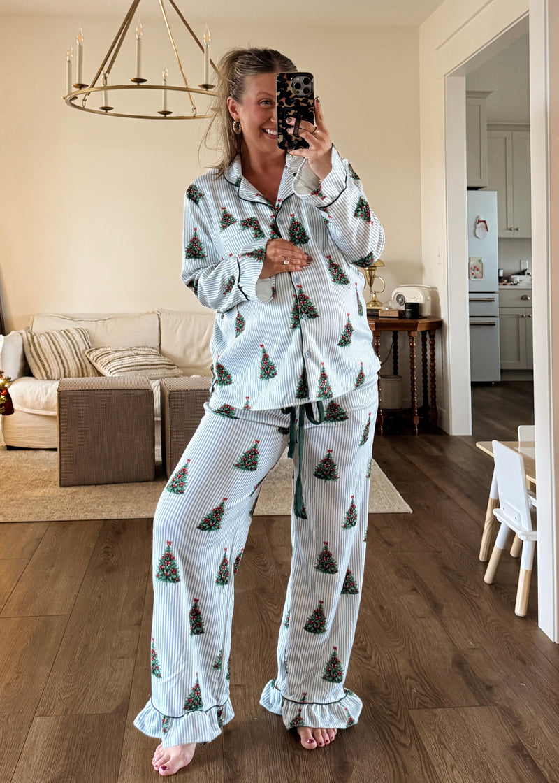 Pinstripe & Pines Jammies