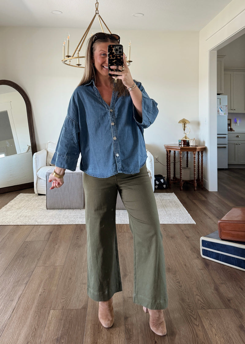 Kate Pants- Olive