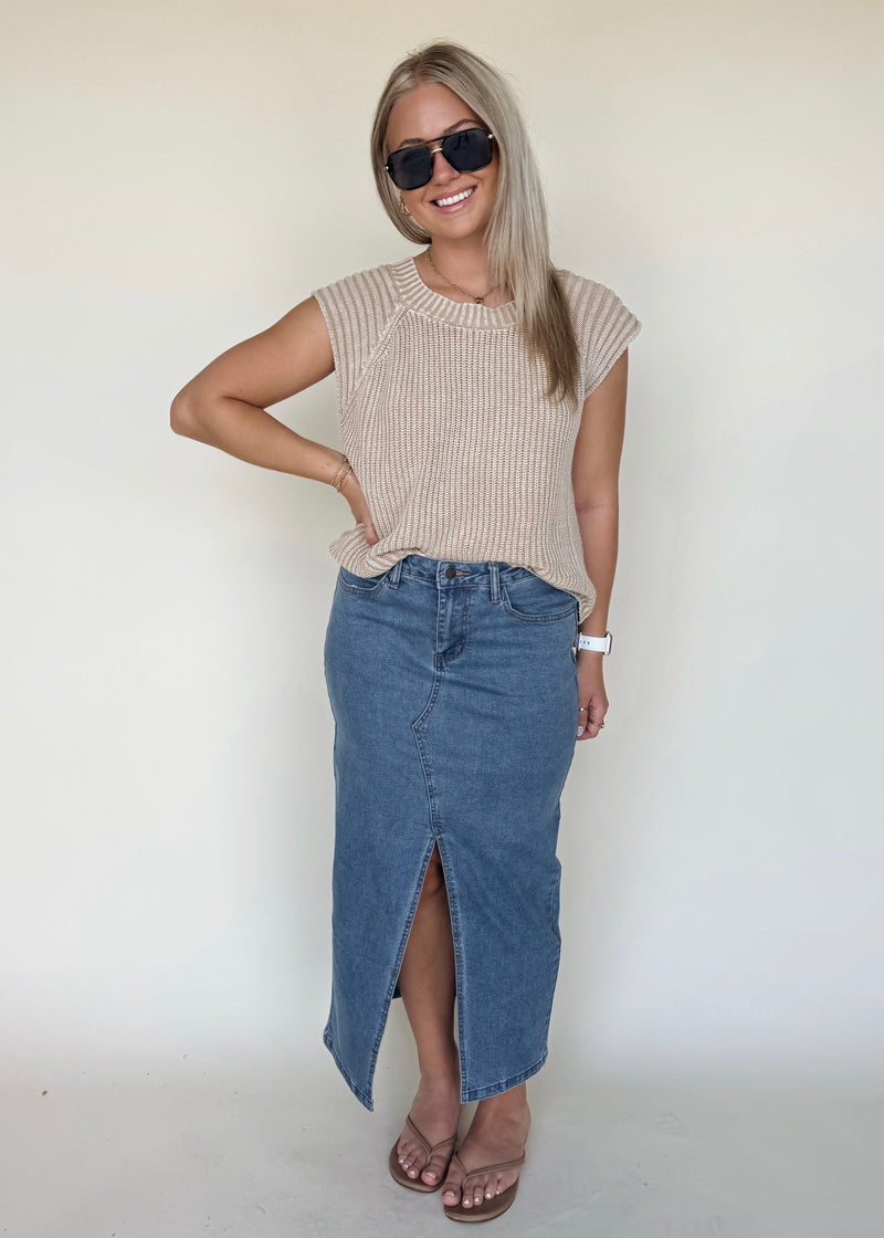 Dakota Denim Skirt