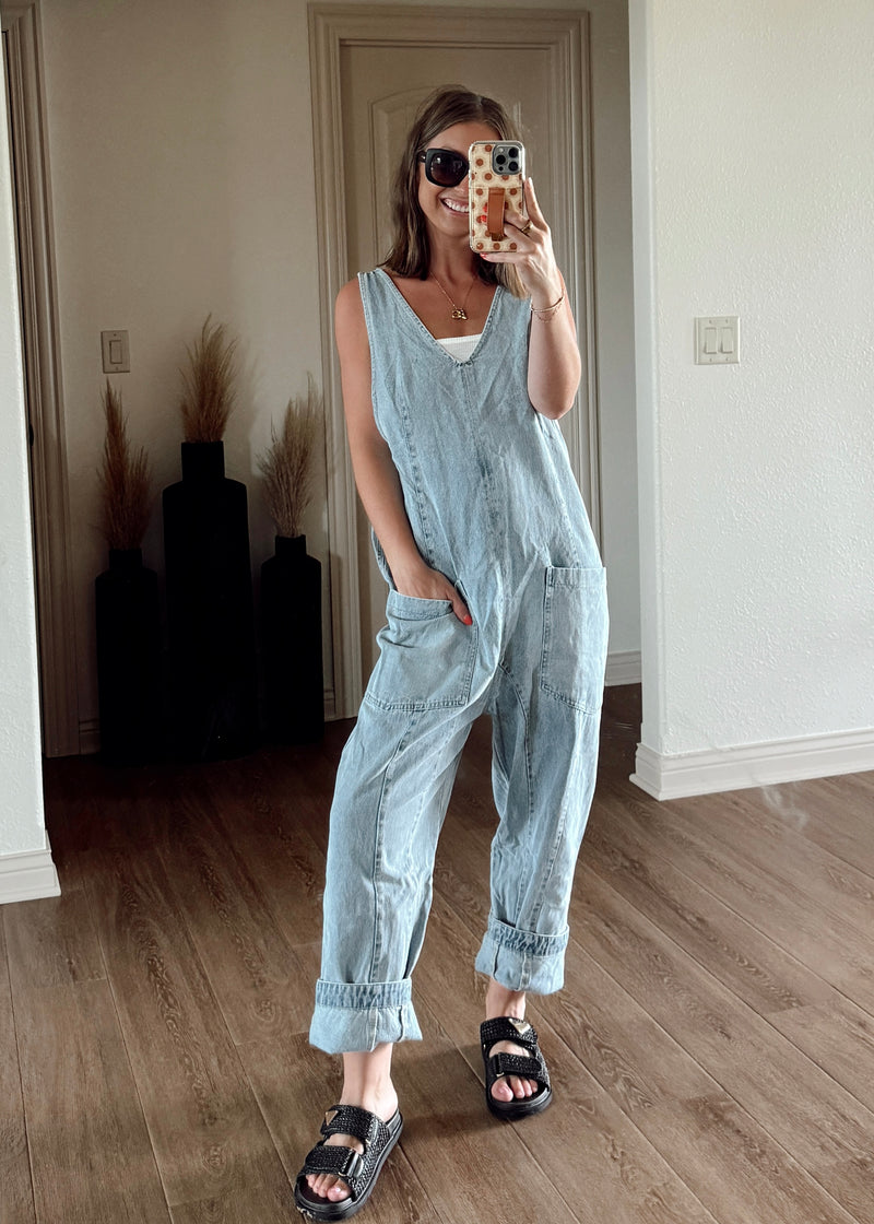 Dede Denim Jumpsuit