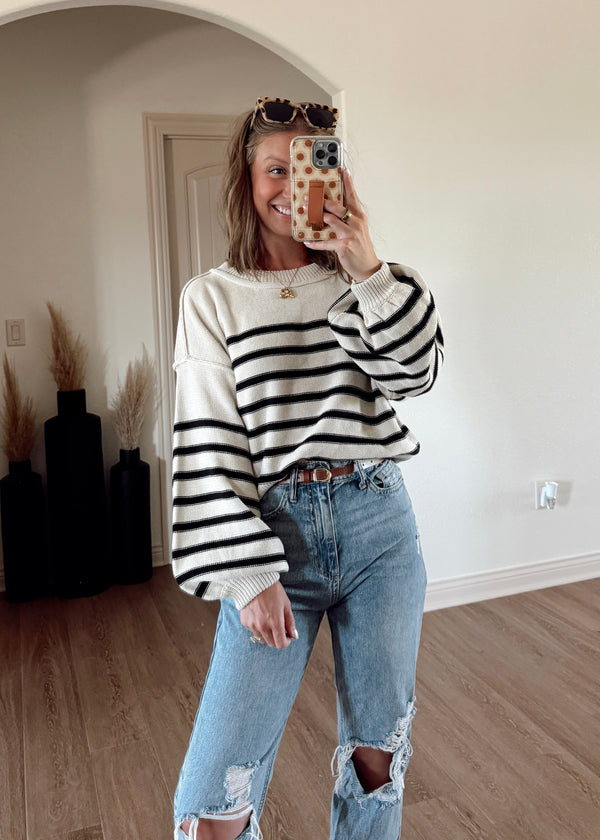 Mylie Stripe Sweater