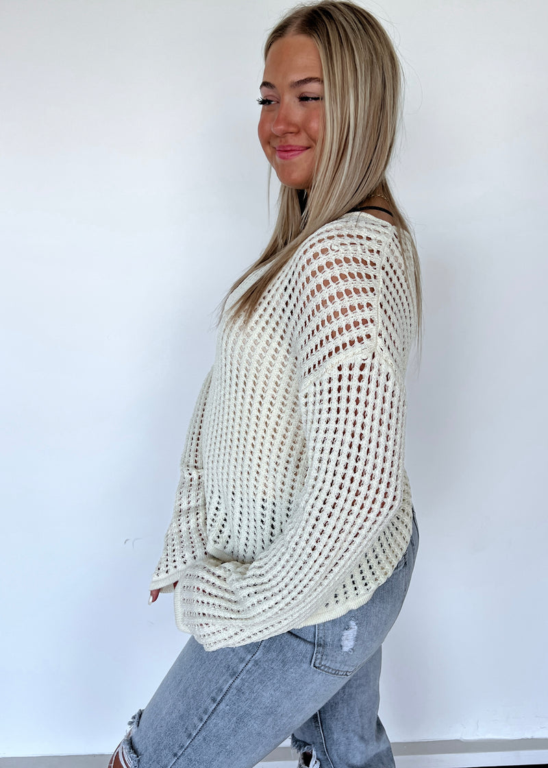 Charlotte Crochet Sweater