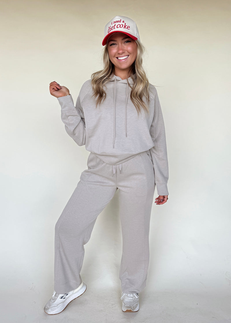 Comfort Season Pants- Light Mocha