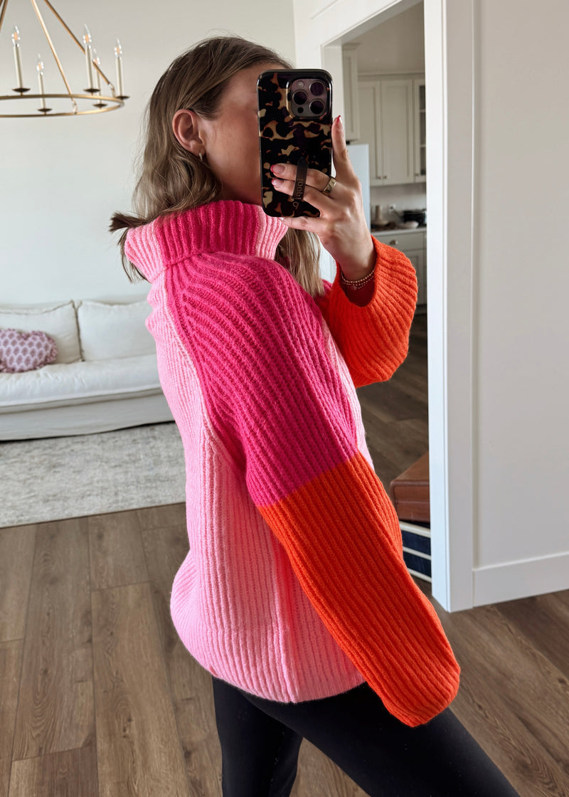 Ski Trip Colorblock Sweater