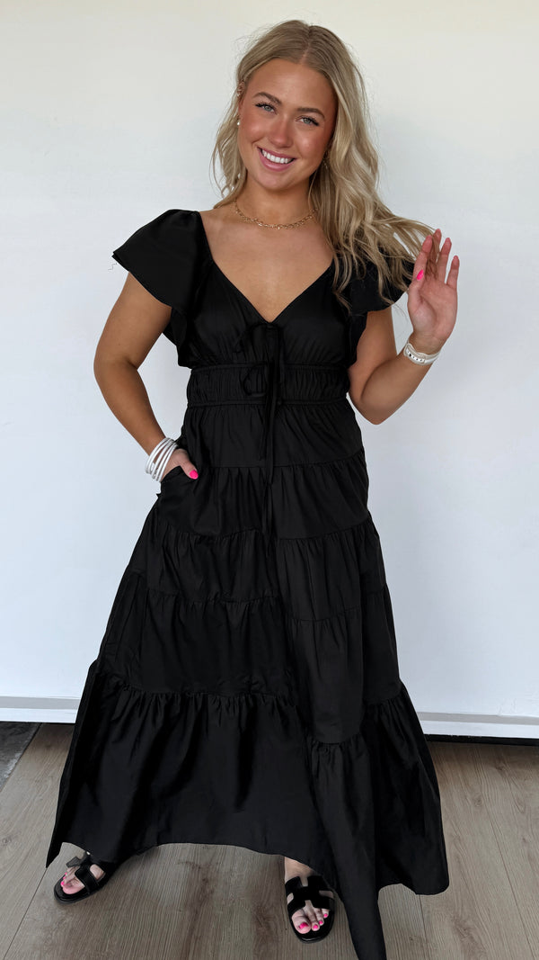 Amalfi Coast Maxi-Black