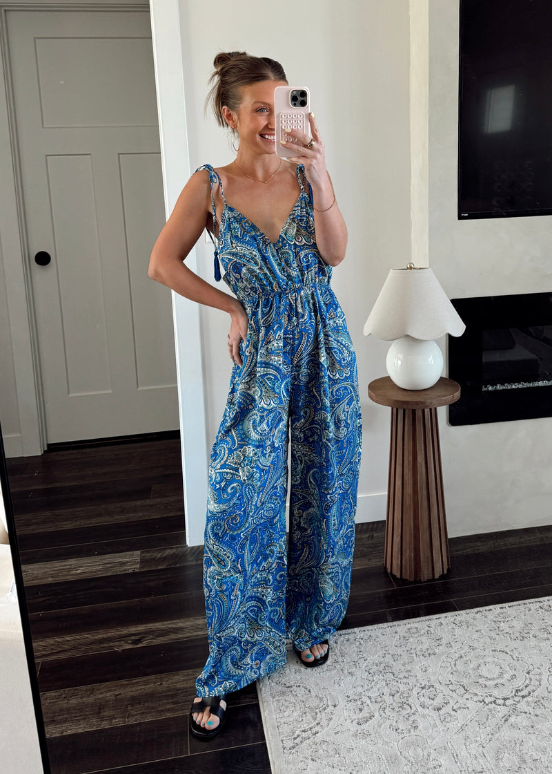 Azul Boho Jumpsuit