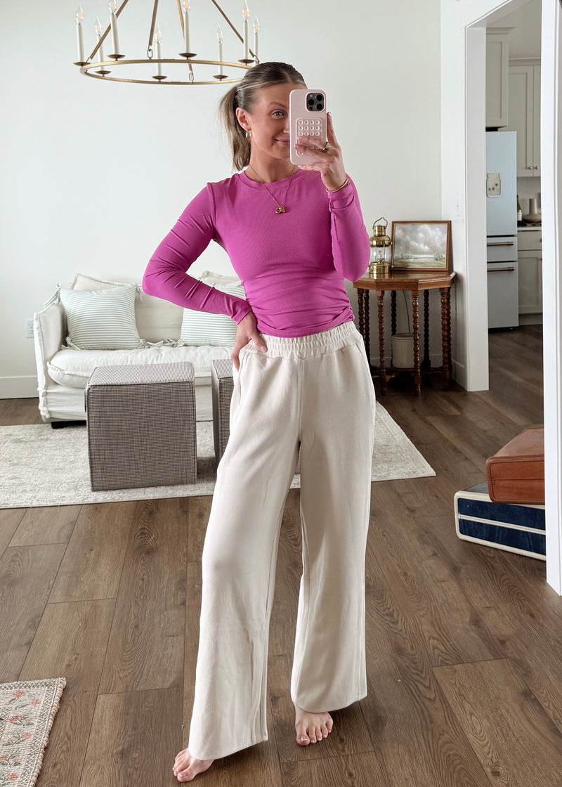 Ellis Luxe Rib Pants