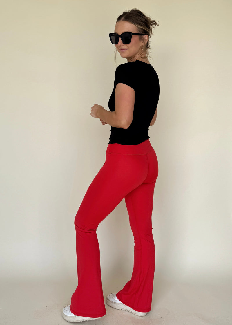 Cherry Cross Waist Yogas