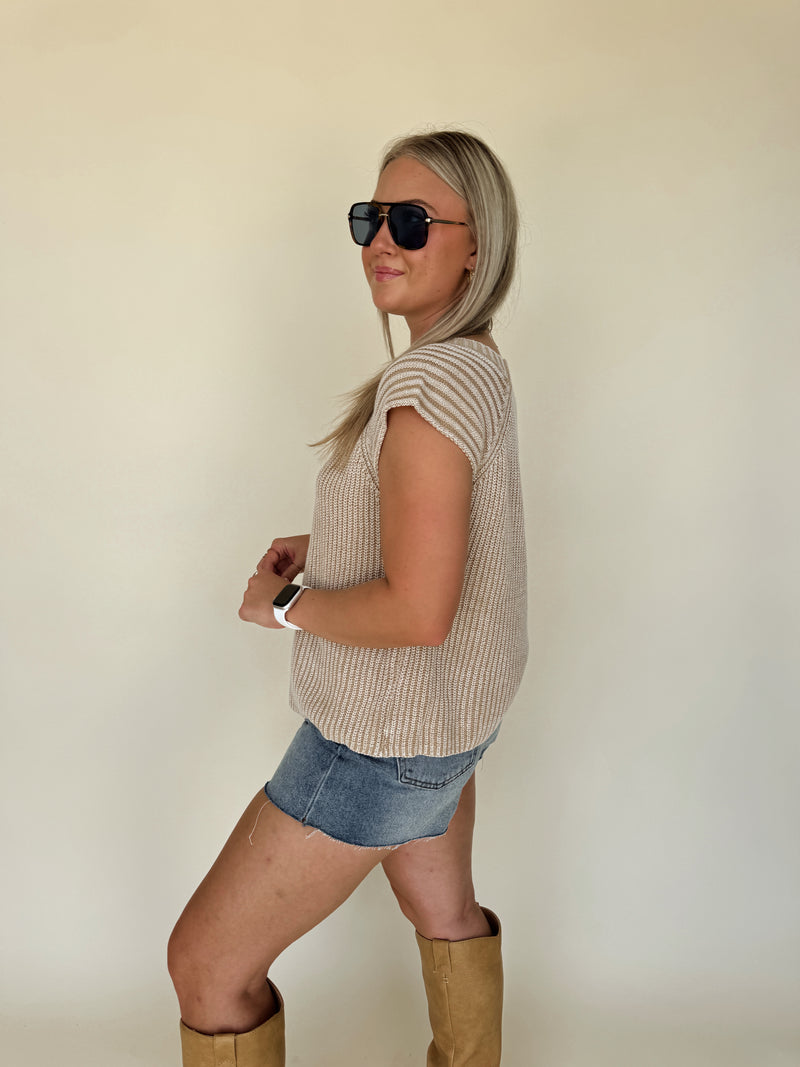 Vera Vintage Knit Top
