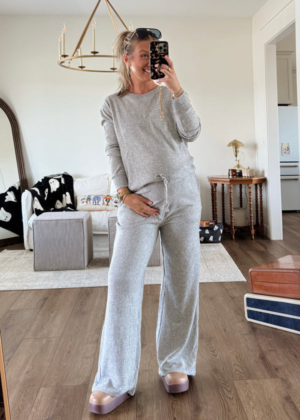 Coffee & Waffles Set- Gray
