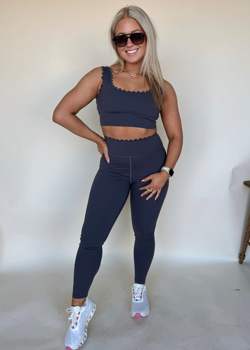 Scalloped Athleisure Set