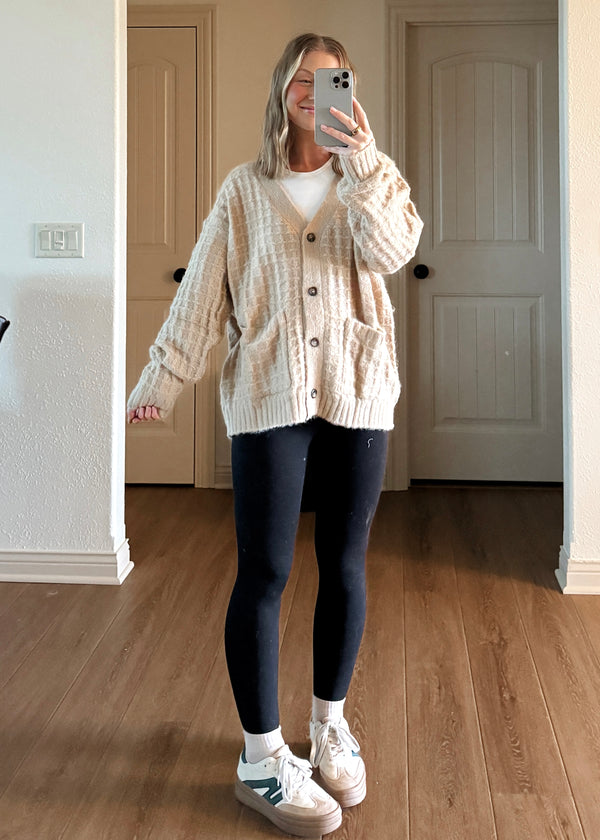 London Button Cardi