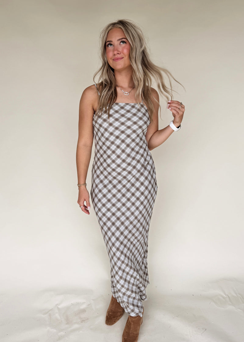 Paige Plaid Dress