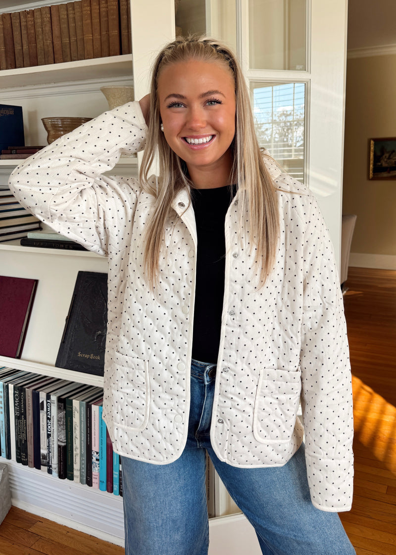 Classic Polka Dot Jacket