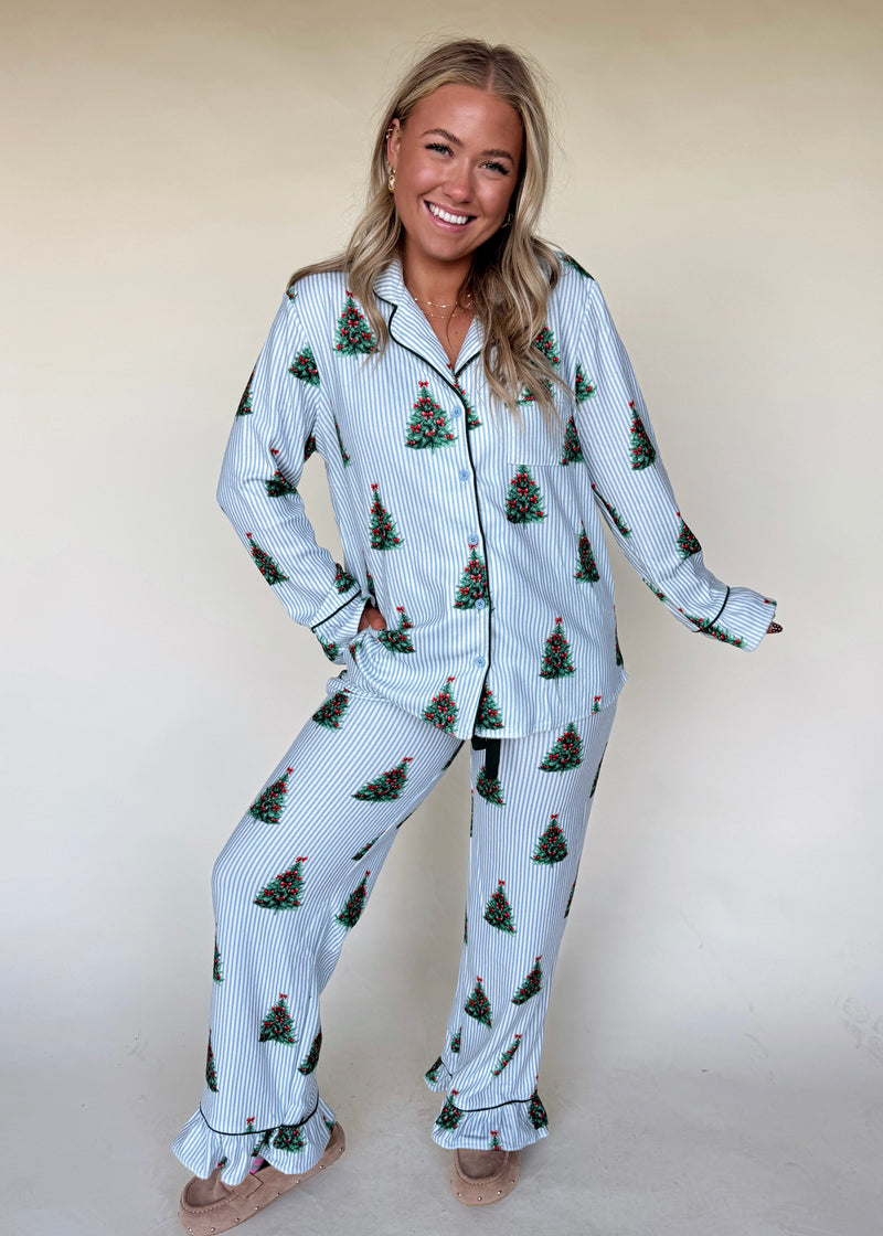 Pinstripe & Pines Jammies