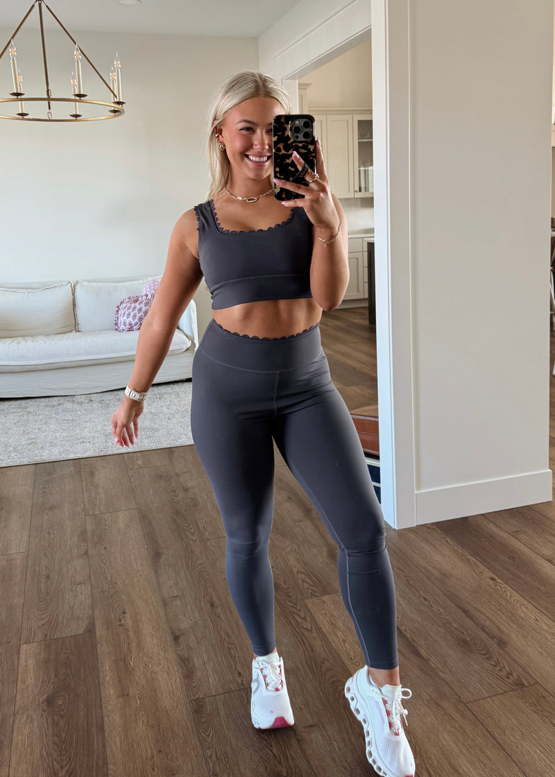 Scalloped Athleisure Set