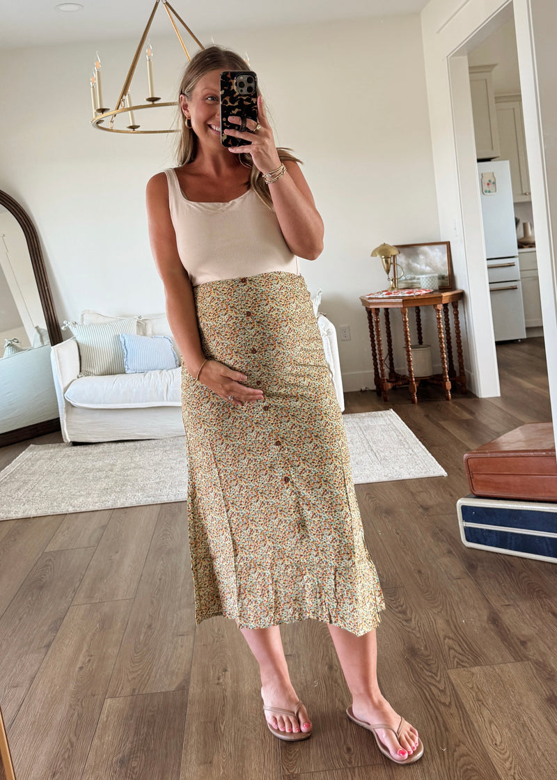 Fall Flora Skirt