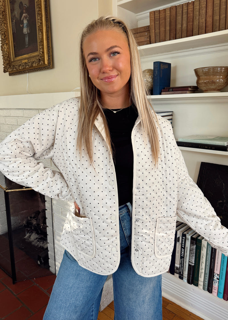 Classic Polka Dot Jacket