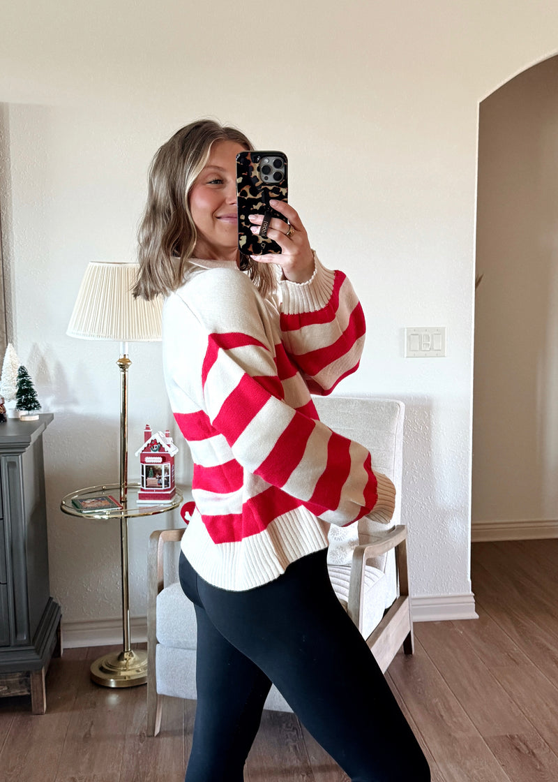 Candy Cane Lane Sweater