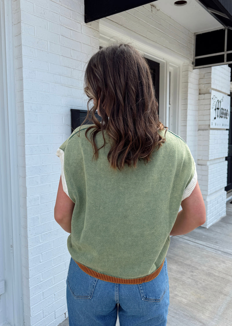 Caramel Apple Sweater Top