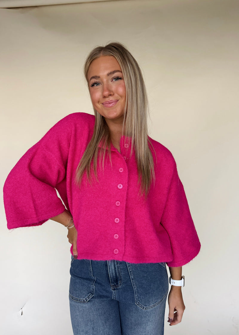 Festive Pink Sweater