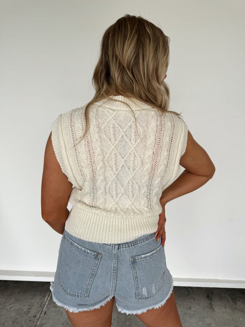 Ansley Summer Sweater Tank