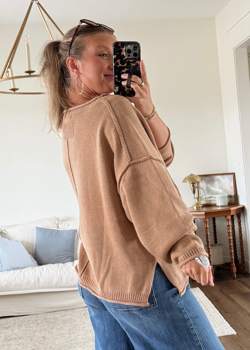 Ember Sweater- Caramel