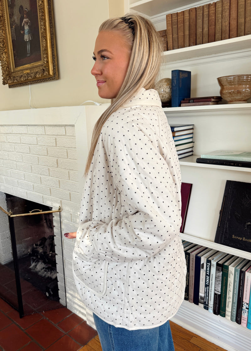 Classic Polka Dot Jacket
