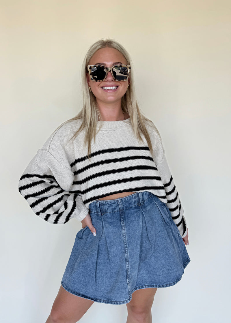 Drew Denim Skort