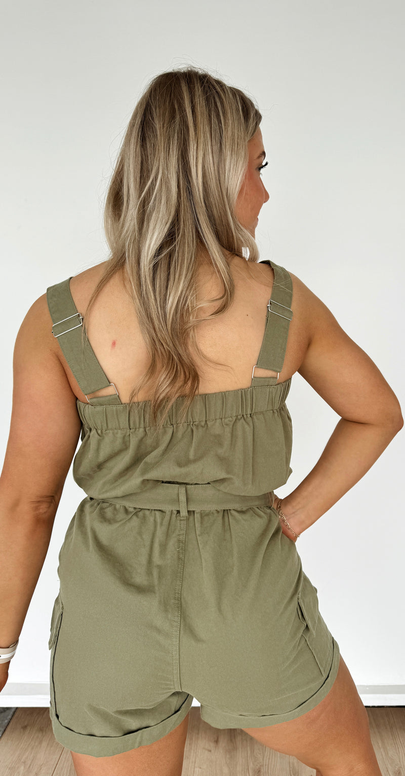 Cal Cargo Romper