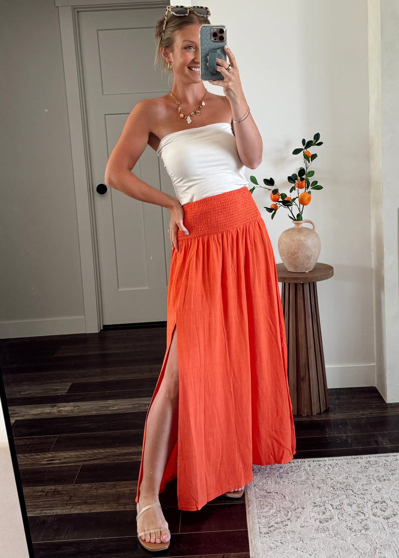 Spritz Season Maxi Skirt