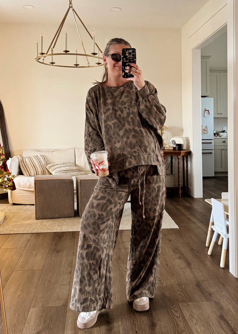 Luxe in Leopard Sweatshirt