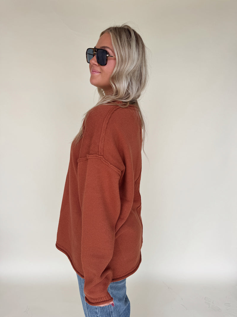 Crisp Leaves Sweater