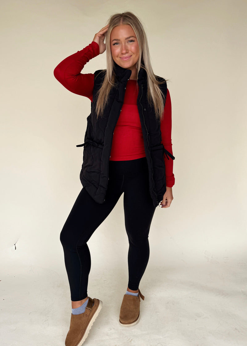 Ultimate Ribbed Basic- Red