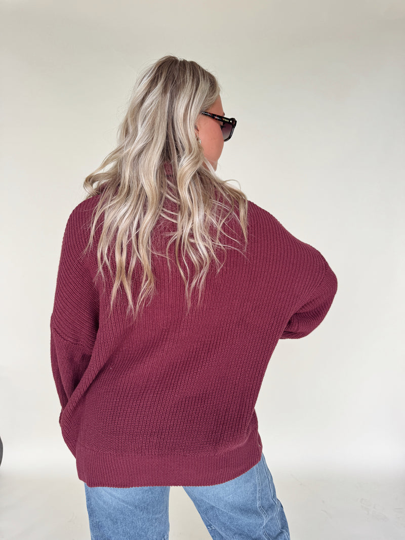 Kit Knit Zip Sweater