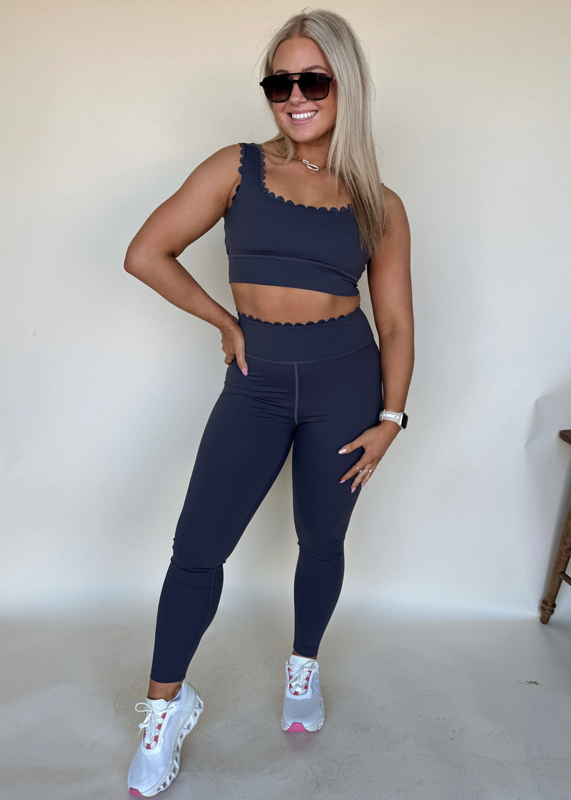 Scalloped Athleisure Set