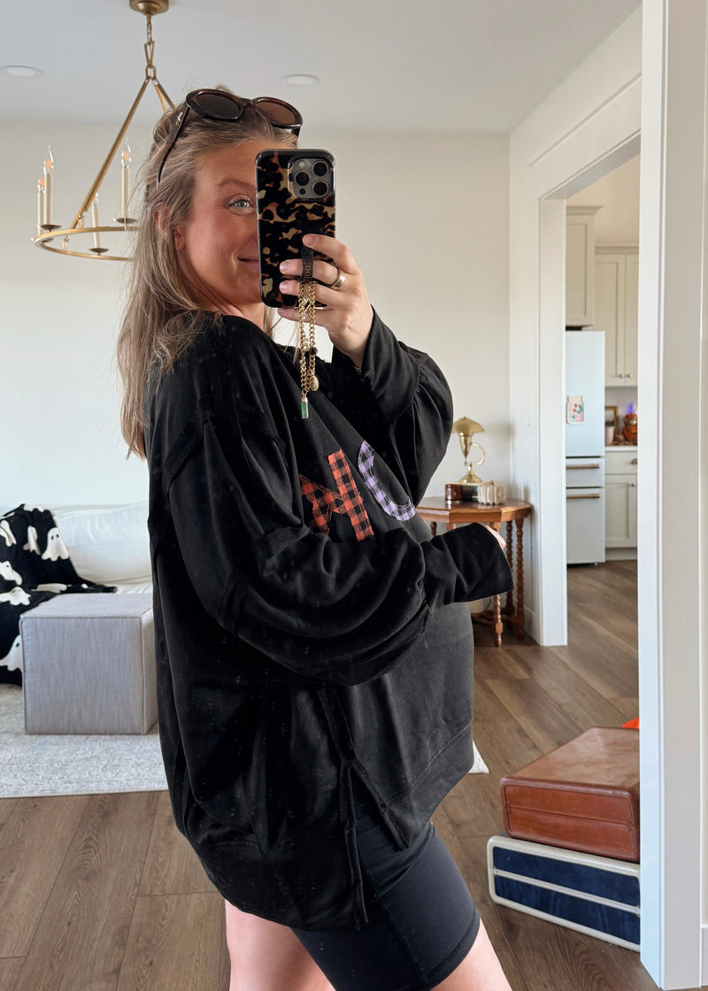 Spooky Patch Pullover