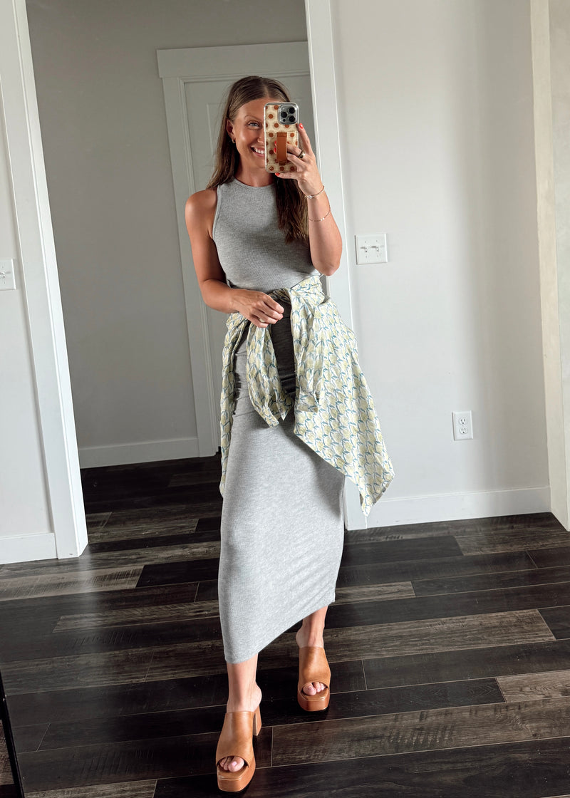 Riley Ribbed Maxi