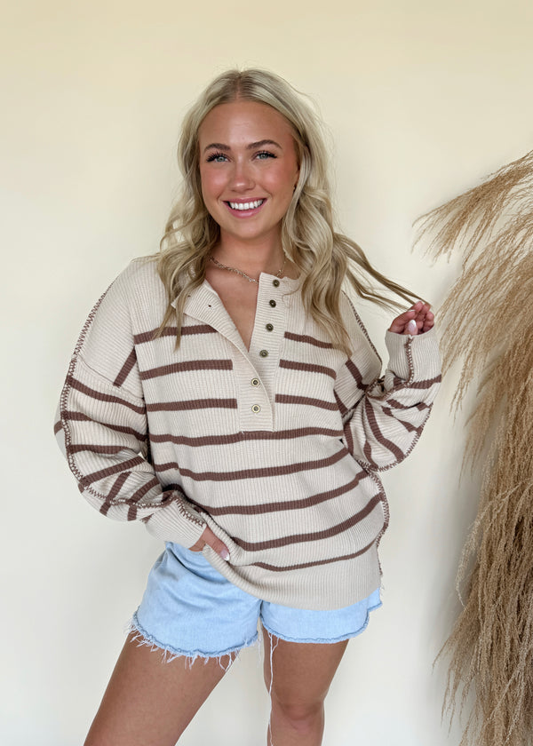 Hazel Henley Stripe Sweater