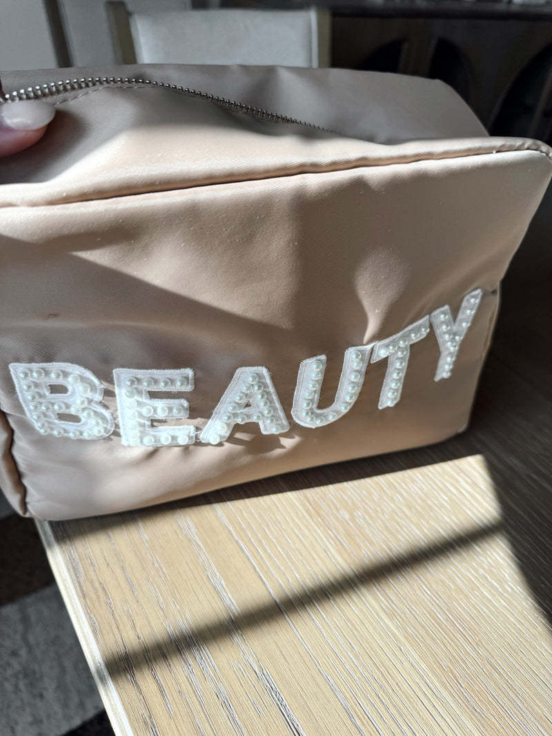 Beauty Pearl Patch Pouch