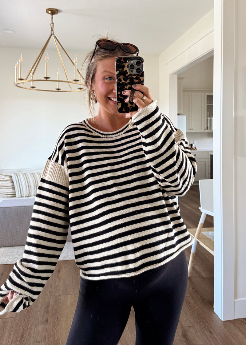 Sadie Striped Sweater