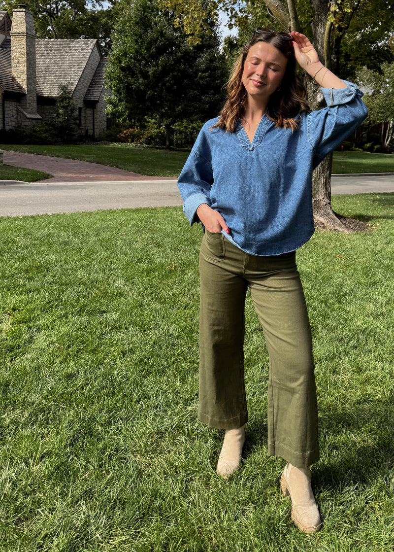 Kate Pants- Olive